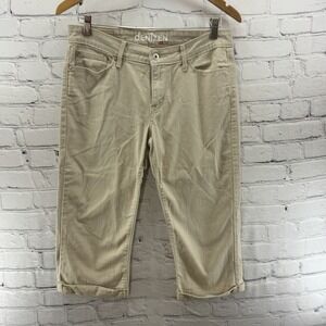 Levi's Denizen Capri Pants Womens Sz 6 Khaki Pants